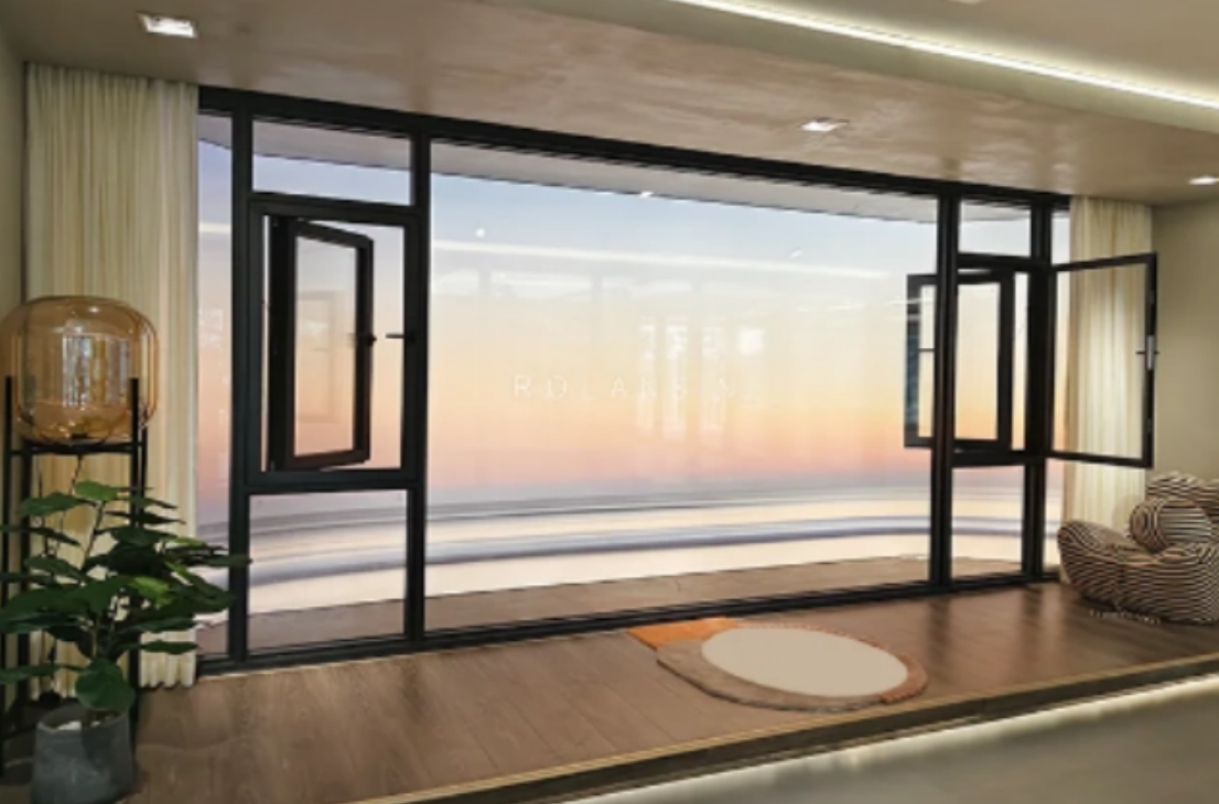 R7 Aluminum Thermal Break Outswing Casement Window R7 Aluminum Thermal Break Outswing Casement Window