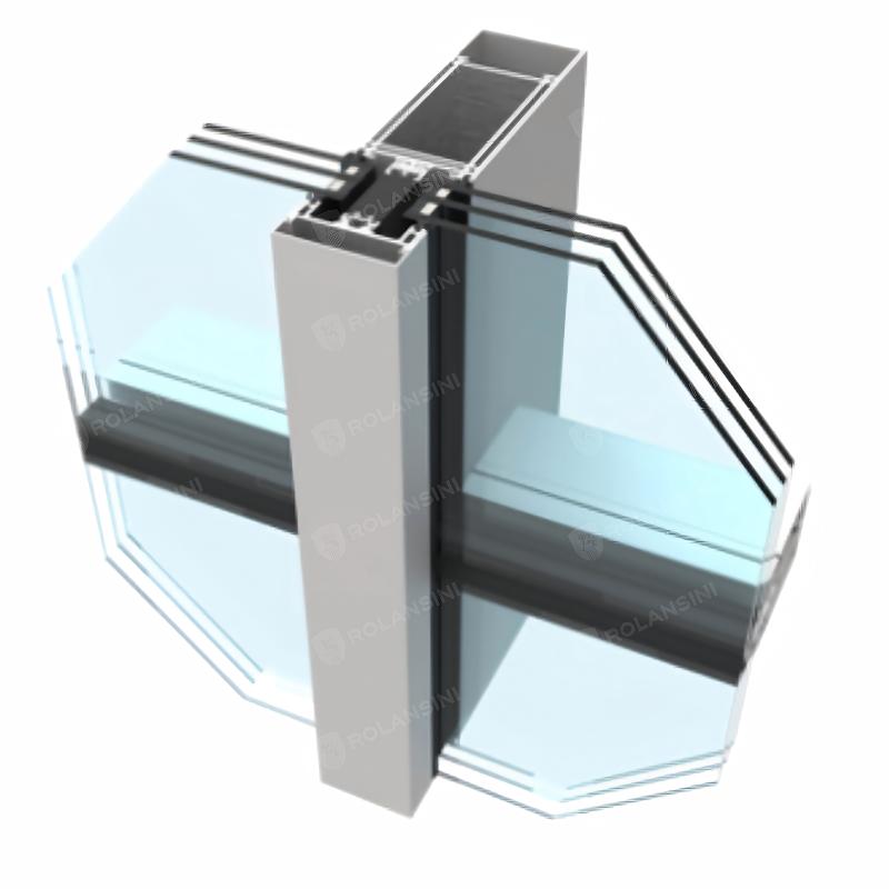 Semi-visible Frame Curtain Wall (8) Semi-visible Frame Curtain Wall (8)
