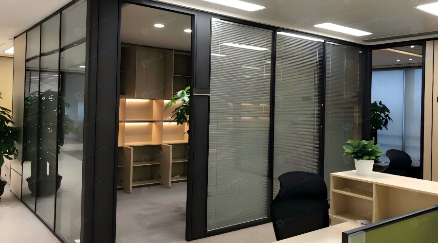 steel interior and aluminum exterior glass partition (1) steel interior and aluminum exterior glass partition (1)