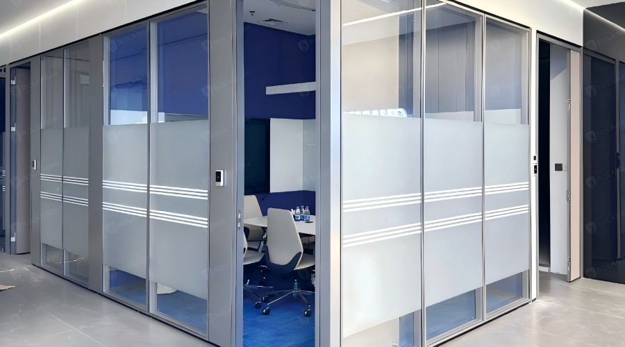 steel interior and aluminum exterior glass partition (3) steel interior and aluminum exterior glass partition (3)