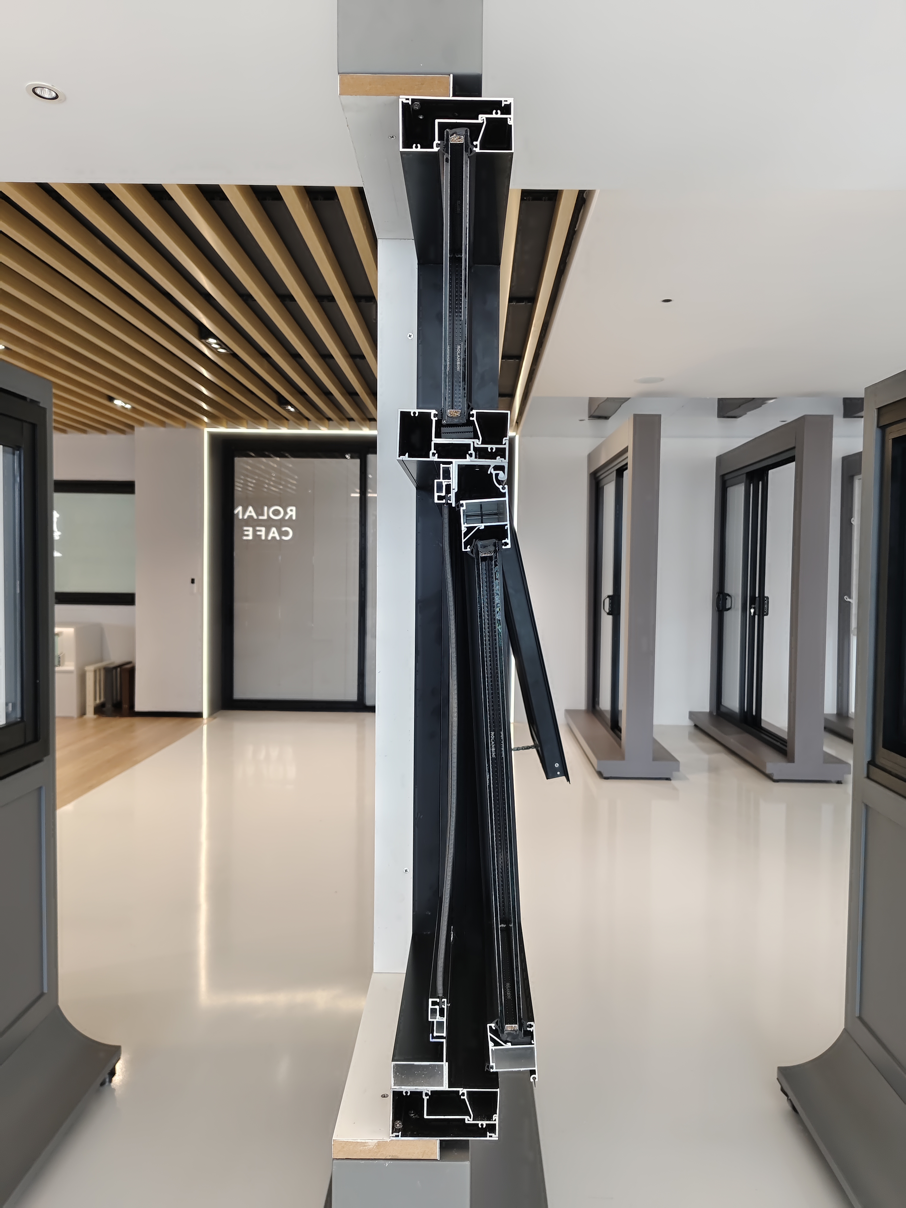 non-thermal break structure