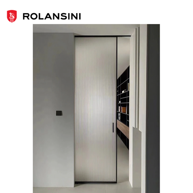 Slimline Sliding Glass Pocket Door