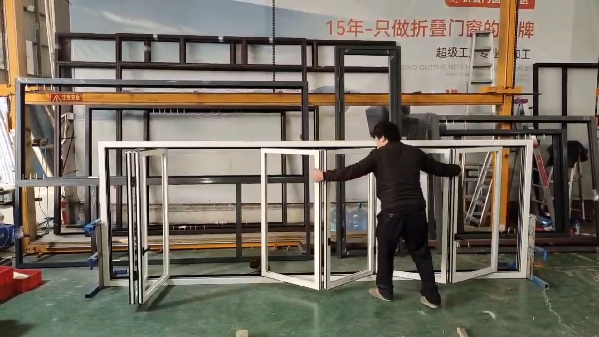 美国折叠窗0006