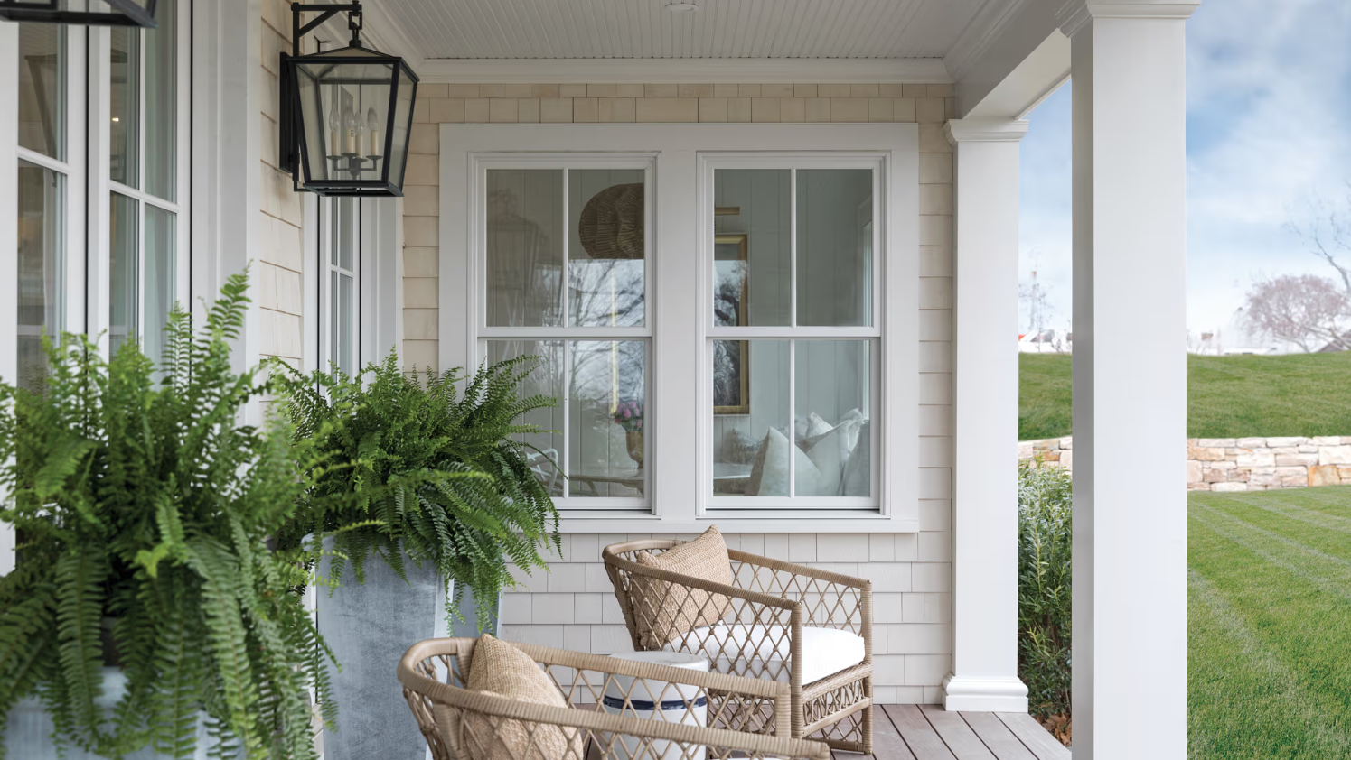 aluminum alloy double hung window