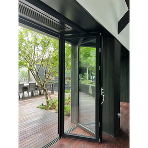 Naples Custom Soundproof Balcony Restaurant Aluminum Bifold Door