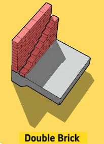 Double Brick Construction