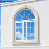 Modern Luxury Homes Hotel Balconies Arched Window Customized Curved Window with Frosted Glass