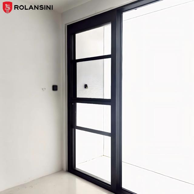 Villa Hotel Thermal Break Aluminum Alloy Panoramic Electric Vertical-lift Window