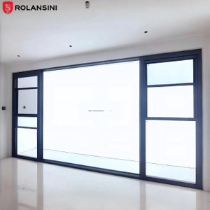 Villa Hotel Thermal Break Aluminum Alloy Panoramic Electric Vertical-lift Window