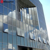 exposed-frame glass curtain wall