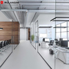 Glass-to-glass Joint Concealed Aluminum Profile Double Glass Hidden Partition Glass Wall