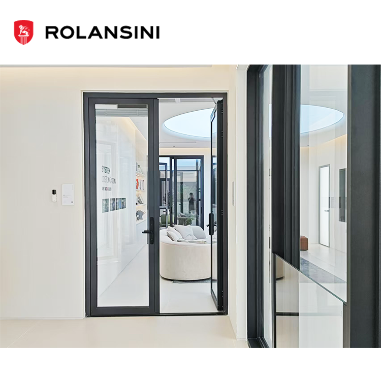 Exterior hinged door engineered for severe weather and wind resistance