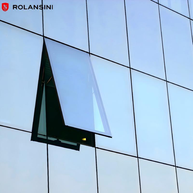Weatherproofing Silicone Sealant Low-E Double Glazed Hidden Frame Glass Curtain Wall
