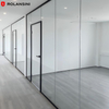 Glass-to-glass Joint Concealed Aluminum Profile Double Glass Hidden Partition Glass Wall
