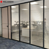 Inner Steel And Outer Aluminum Glass Partition