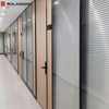 Commercial Building Office Meeting Room Modular All Aluminum Glass Partition System