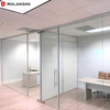 Glass-to-glass Joint Concealed Aluminum Profile Double Glass Hidden Partition Glass Wall